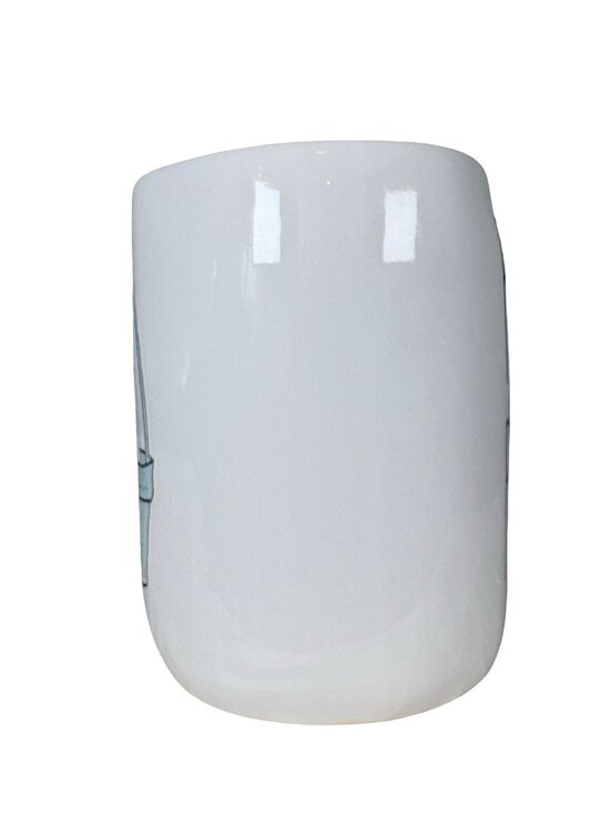 Rae Dunn PEEP PEEP Mug Easter Spring Farmhouse White Ceramic Cup - Picture 5 of 9